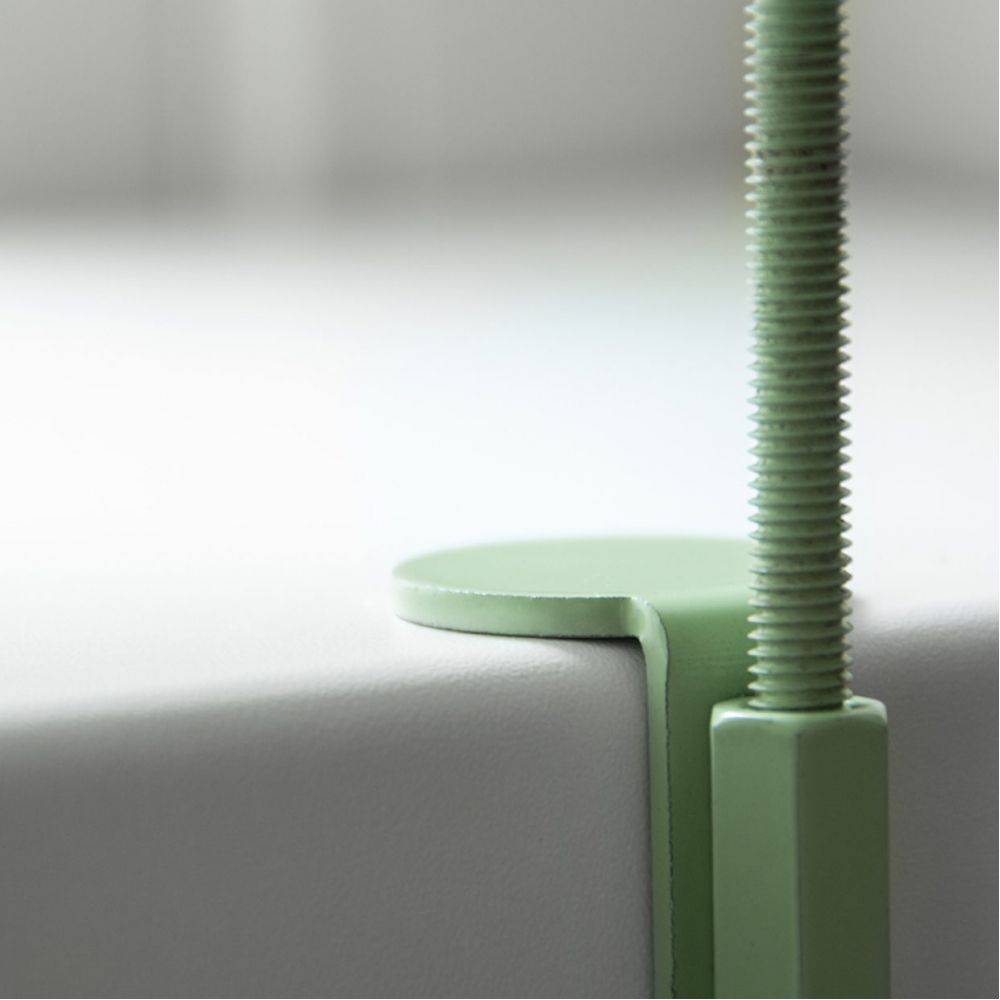 Esschert Design - Support à plantes rond  à fixer hauteur réglable vert 24.6 x 18 cm - Imagen 4