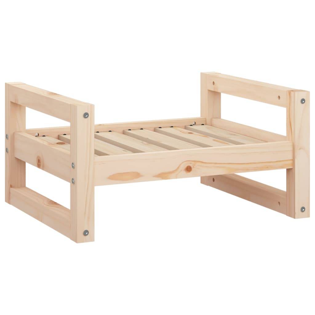 Vidaxl - Lit pour chien 55,5x45,5x28 cm Bois de pin solide vidaXL 821467 - Imagen 2