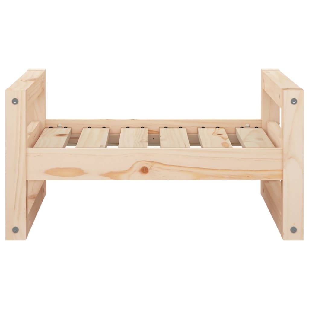 Vidaxl - Lit pour chien 55,5x45,5x28 cm Bois de pin solide vidaXL 821467 - Imagen 6