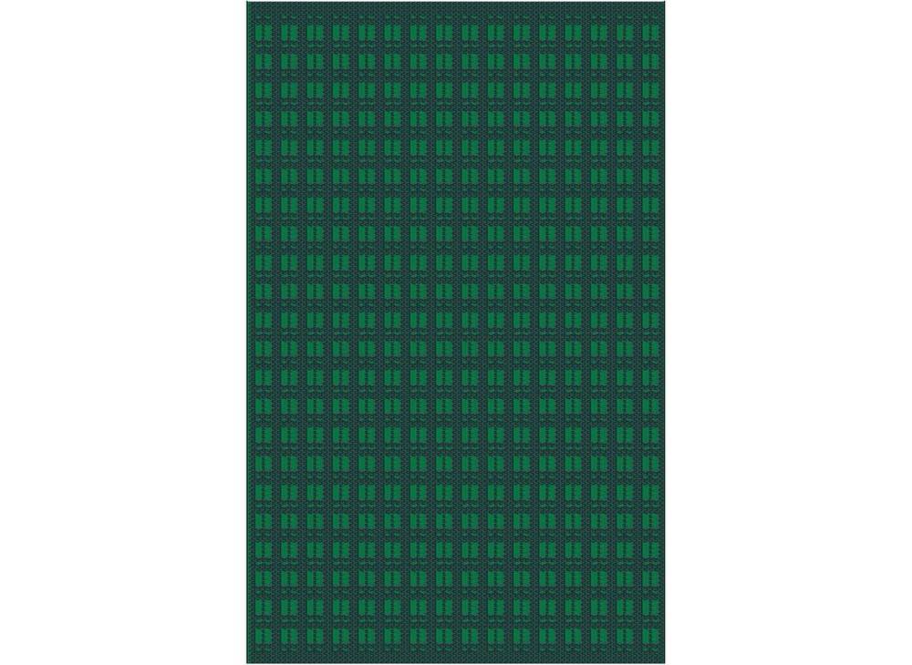 Proloisirs - Tapis d’extérieur pour salon détente ou repas vert/graphite 240 x 150 cm PROLOISIRS