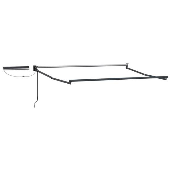 ComfortXL - Store banne électrique motorisé aluminium terrasse Gris clair et anthracite 3x2,5m - ComfortXL Outdoor Living - Image 3