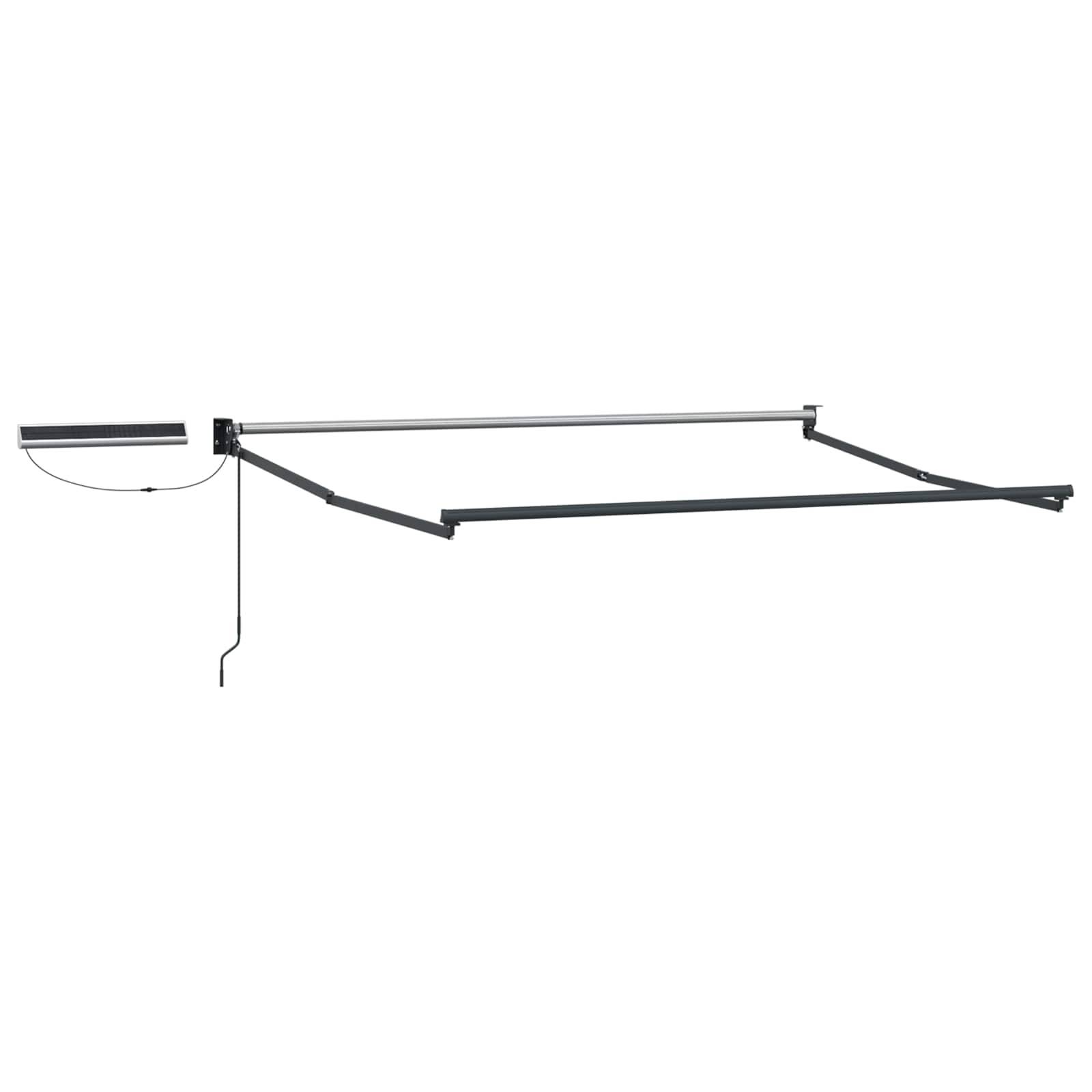 ComfortXL - Store banne électrique motorisé aluminium terrasse Gris clair et anthracite 3x2,5m - ComfortXL Outdoor Living - Image 3