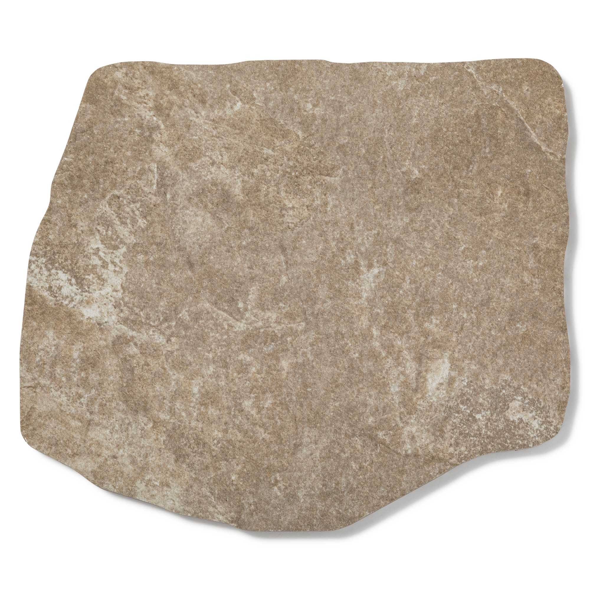 RO'MA Nature - Pas japonais Irrégulier Grès cérame effet Pierre Beige 42x36x2 cm (lot de 10) - RO'MA NATURE - Image 2