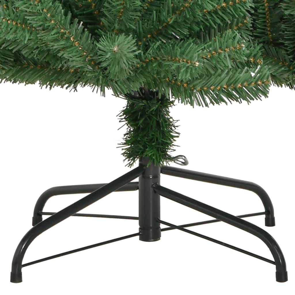 Vidaxl - Sapin de Noël artificiel à charnières avec support vert 240 cm vidaXL 356769 - Image 4