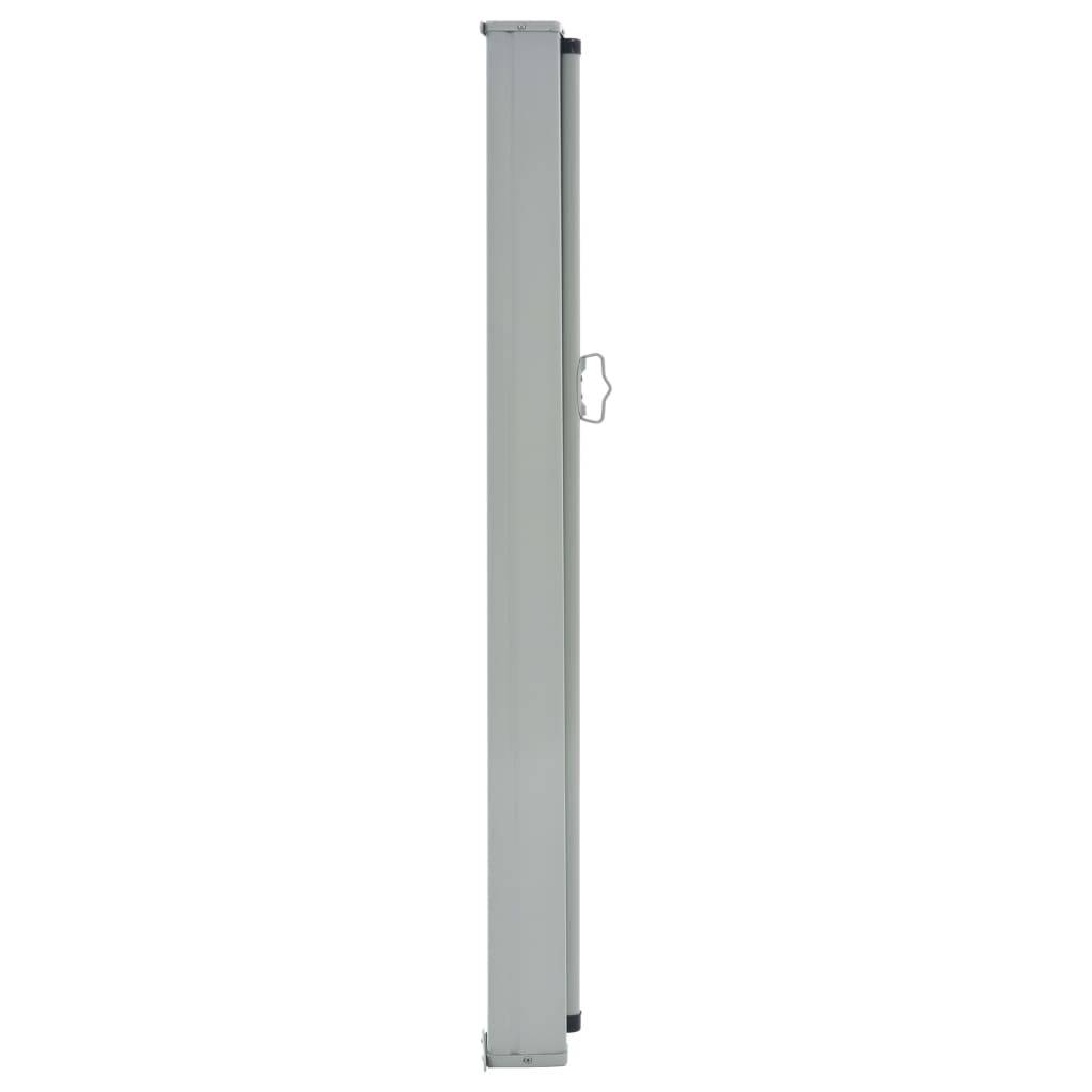 Helloshop26 - Auvent paravent store brise-vue latéral rétractable de patio jardin terrasse balcon protection visuelle écran 100 x 300 cm marron - Imagen 4