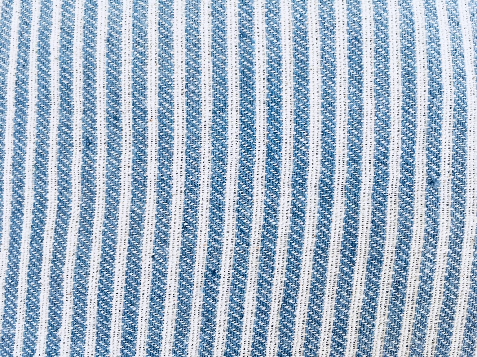 Couleurs du monde - Chaise Hamac 100% Coton coloris blue Jean avec poche intégrée - Toile uniquement - Imagen 4