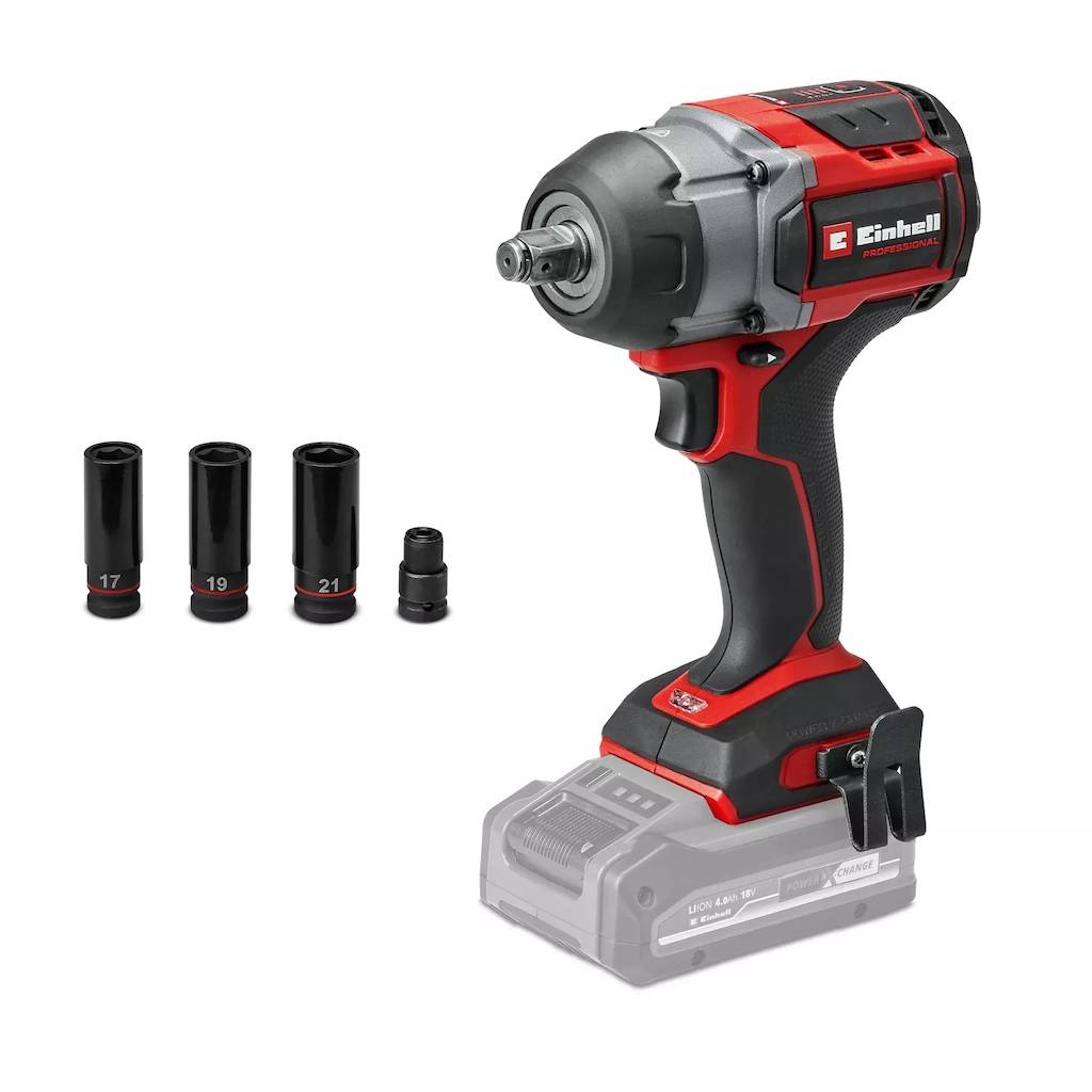 Einhell - Visseuse à chocs sans fil – TP-CW 18/750-C Li BL-Solo - 18 V - 750 Nm - brushless - avec douilles Einhell - Image 1