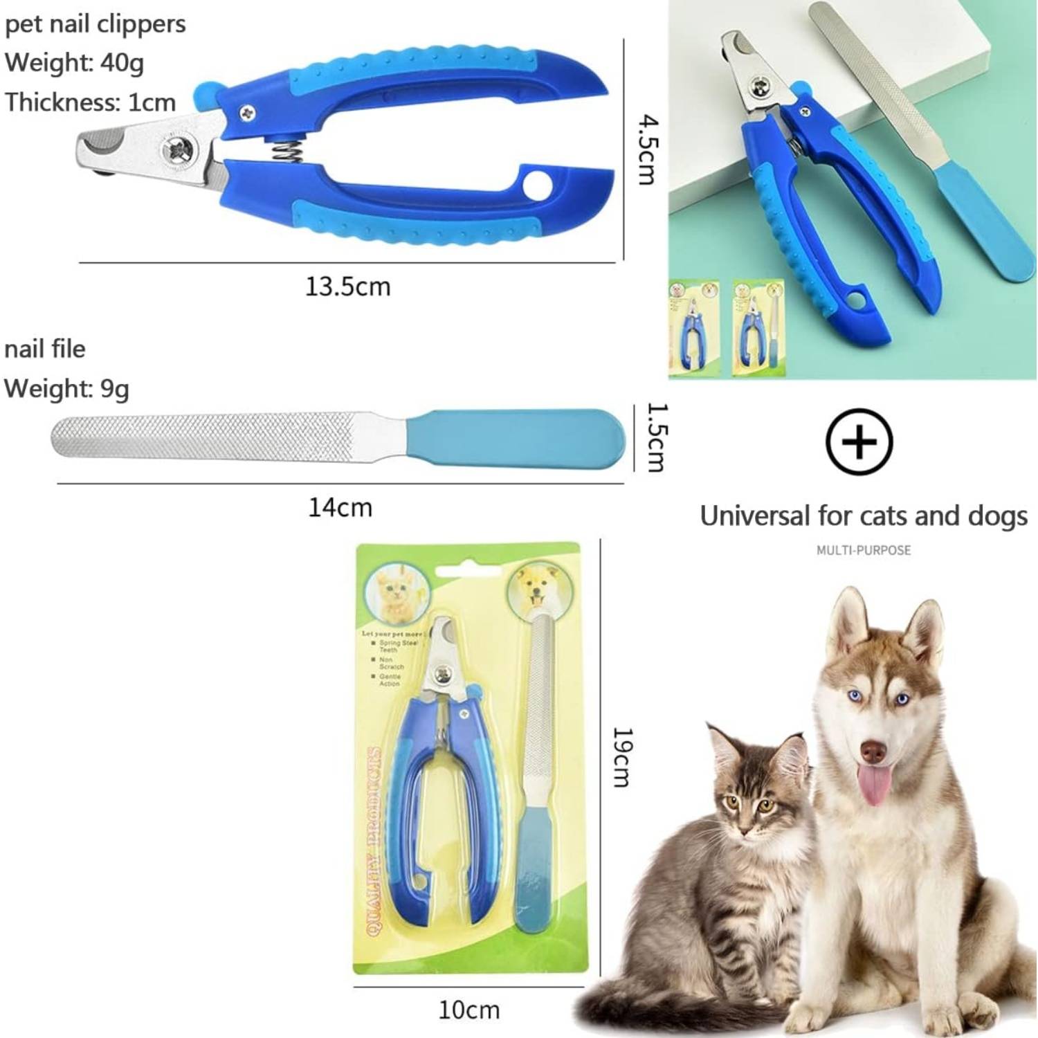 DtopbuyAge - Coupe-Griffes Professionnel Chien/Chat - Acier Inoxydable DtopbuyAge - Image 3