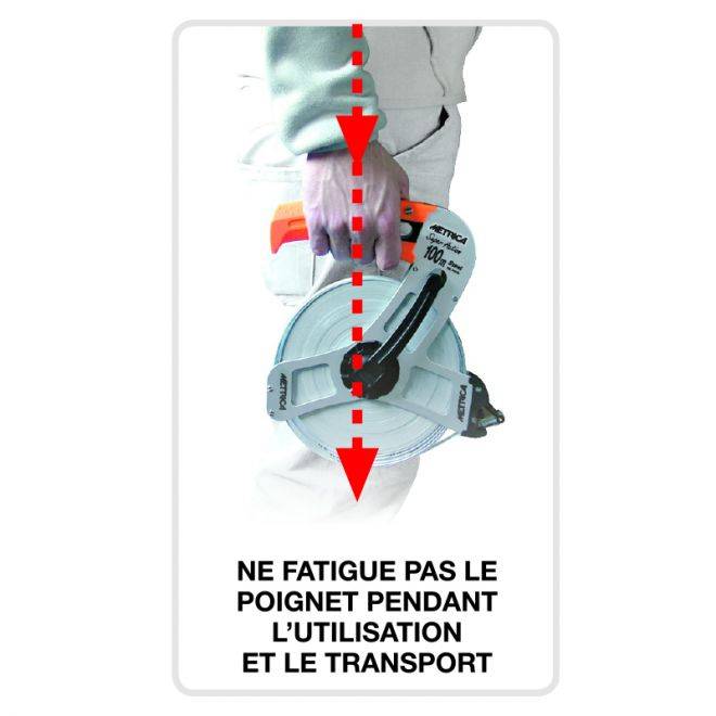 Mesure longue fibre super action METRICA 50m x 13mm - 40029V - Imagen 3