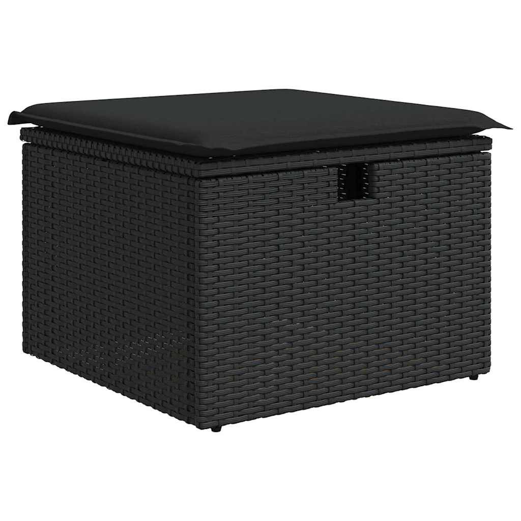Vidaxl - Ensemble de canapé de jardin 4 pcs-Salons de jardin Poly rotin 458112 - Image 6