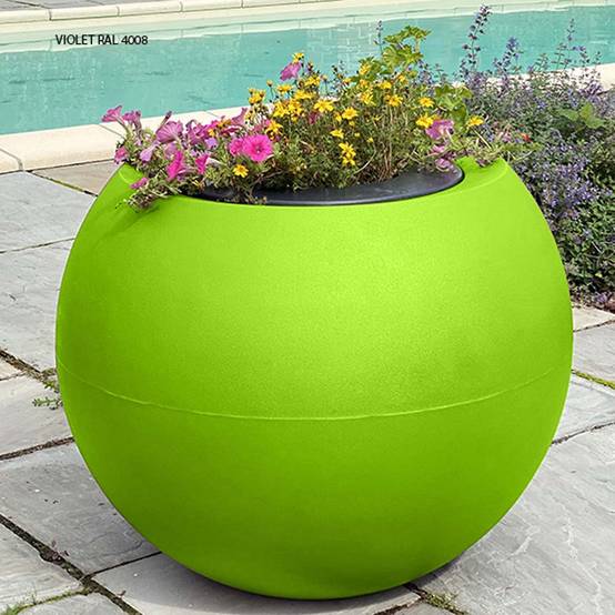 Pots de fleurs sphérique xxl speranza 325l-lot de 2 - Image 2