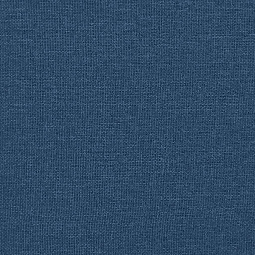 Set de 2 Coussins Carrés en Tissu Déhoussables pour Canapé Fauteuil Décoration Bleu 50x50 cm – ComfortXL Outdoor Living - Imagen 8