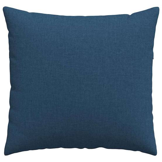 Set de 2 Coussins Carrés en Tissu Déhoussables pour Canapé Fauteuil Décoration Bleu 50x50 cm – ComfortXL Outdoor Living - Imagen 6