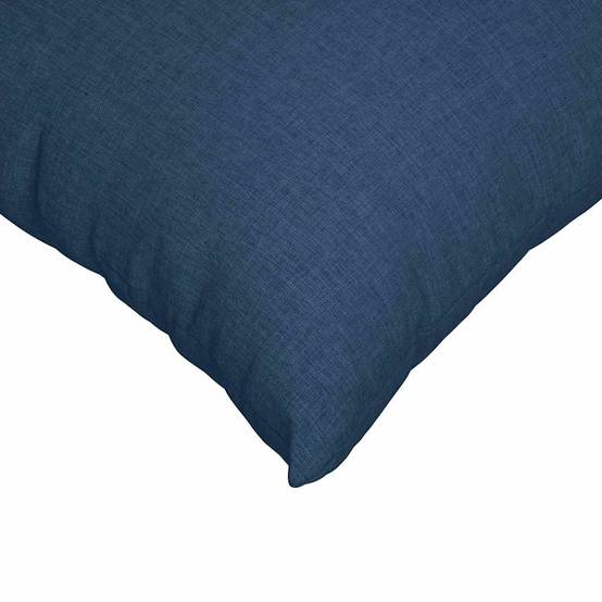 Set de 2 Coussins Carrés en Tissu Déhoussables pour Canapé Fauteuil Décoration Bleu 50x50 cm – ComfortXL Outdoor Living - Imagen 7