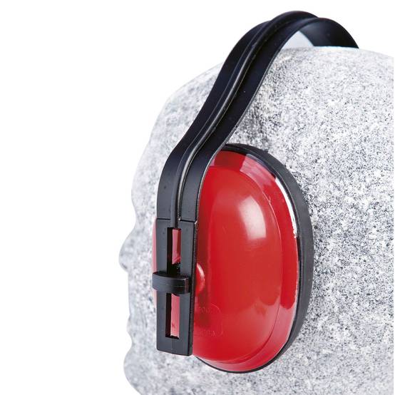 Ribimex - Casque antibruit réglable en hauteur coussinets souples - Image 2