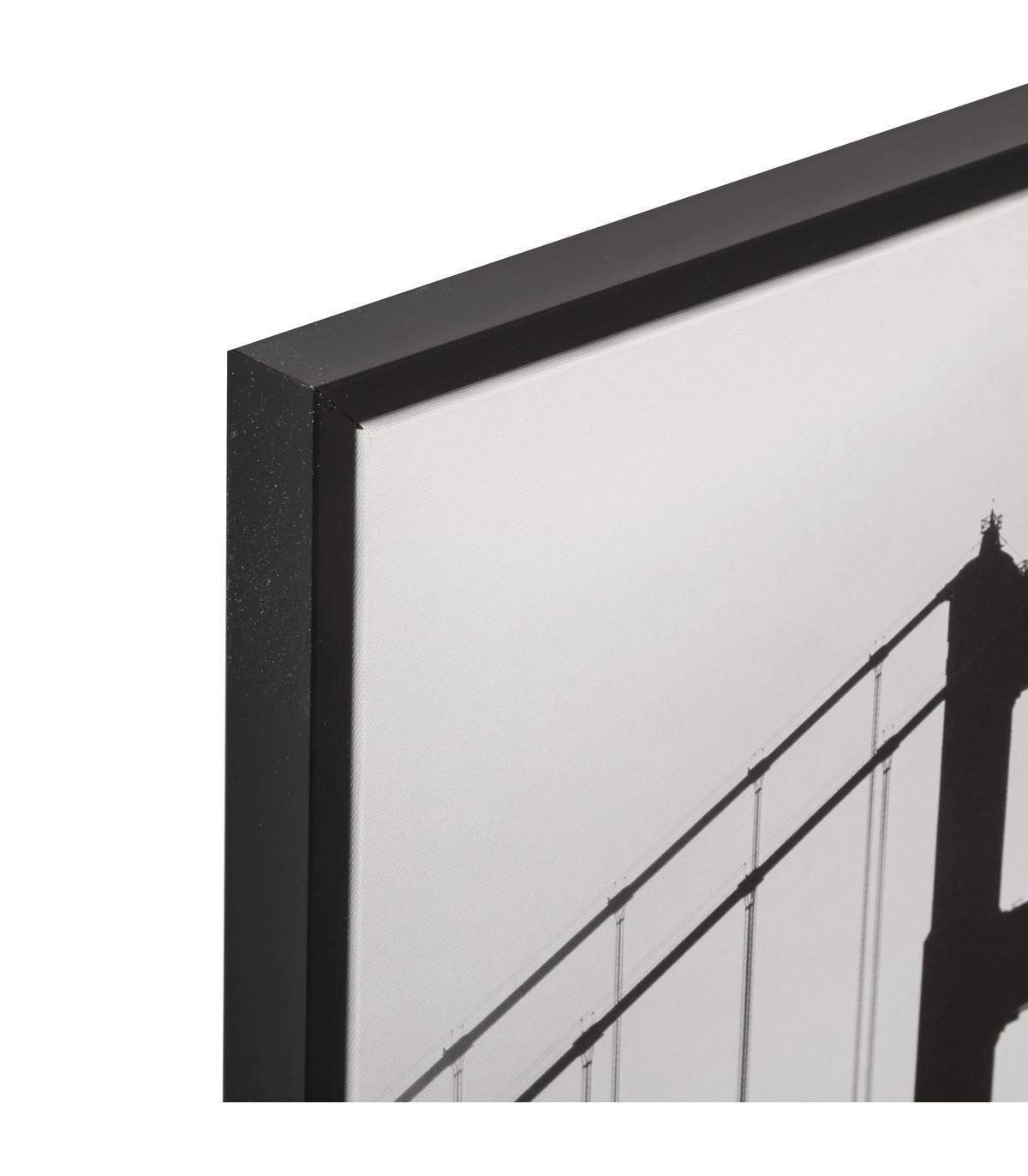 Tableau Toile murale imprimée et encadrée Pont du Golden Gate 90 x 60 cm - Imagen 2