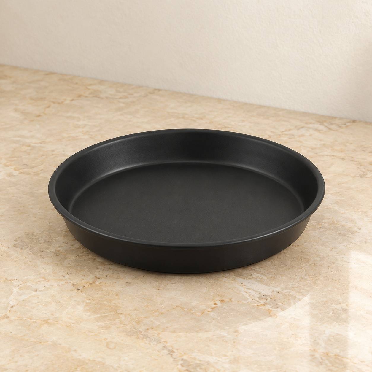 Soucpes rondes plastique noir pour plantes - Image 3