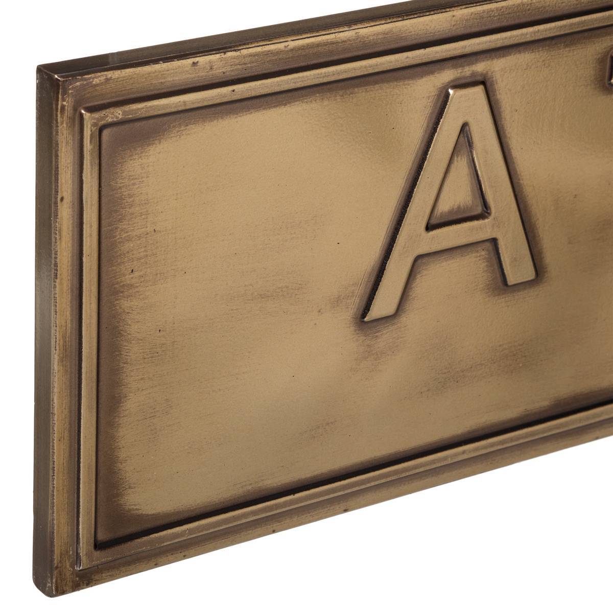 Atmosphera - Déco murale métal embossé 99x20cm - Atmosphera Créateur d'intérieur - Imagen 4
