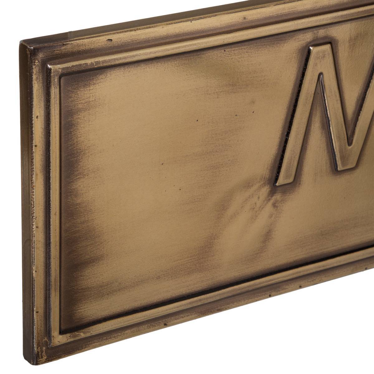 Atmosphera - Déco murale métal embossé 99x20cm - Atmosphera Créateur d'intérieur - Imagen 3