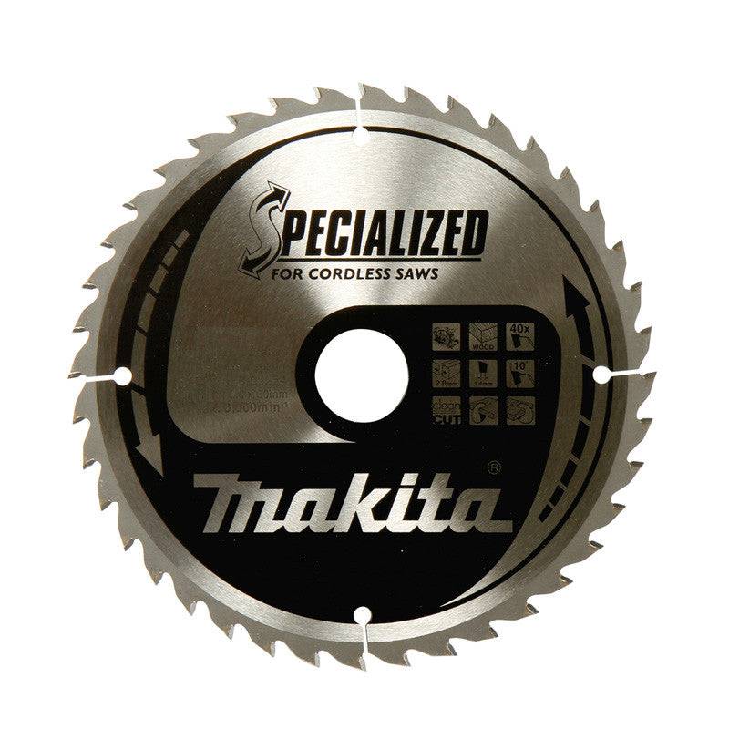 Makita - Lame de scie circulaire MAKITA B-32926 , alliage T.C.T spécialisé, 190 x 30 mm, 24 dents, pour bois Makita - Imagen 1