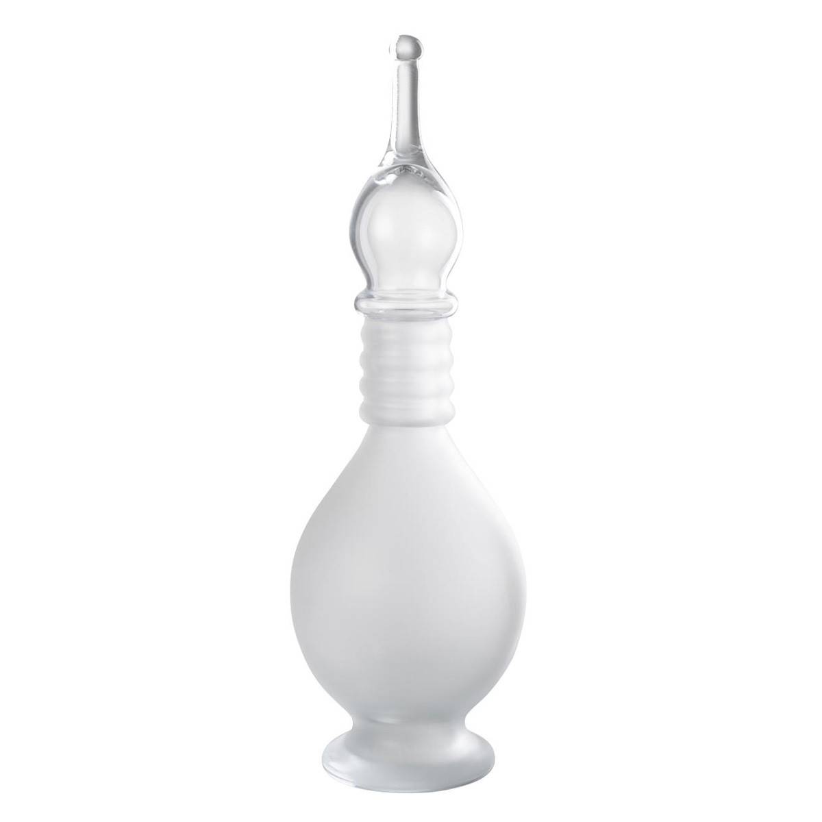 Vase Bouchon Fiole en Verre "Jo" 40cm Transparent - Image 1