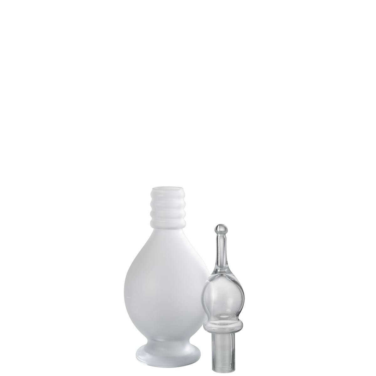 Vase Bouchon Fiole en Verre "Jo" 40cm Transparent - Image 2
