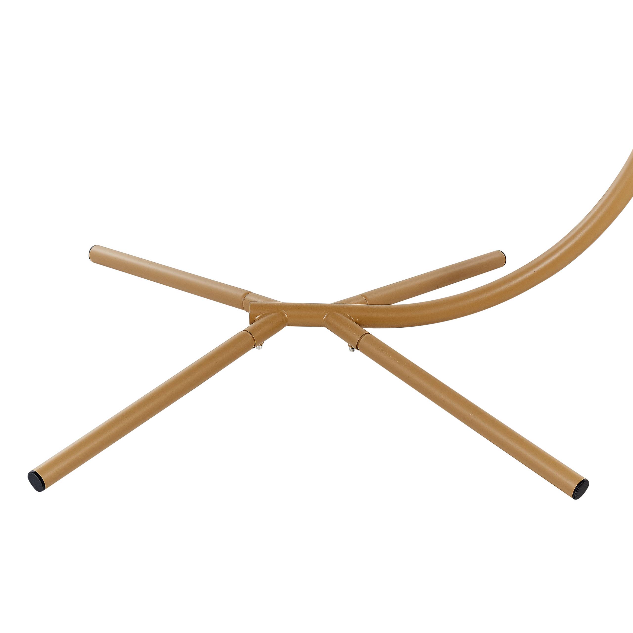 Beliani - Chaise porte-à-faux Tissu Beige ARCO - Beliani - Imagen 9