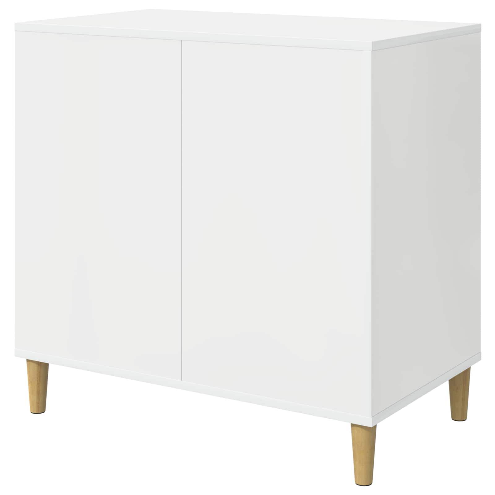 Vidaxl - Maison pour chat Blanc Brillant 72 x 42.5 x 70 cm vidaXL 8000684 - Image 9