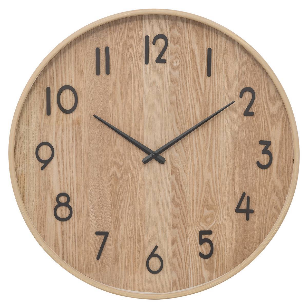 Atmosphera - Reloj Ivana madera clara D55cm - Atmosphera Creador de interiores - Imagen 2