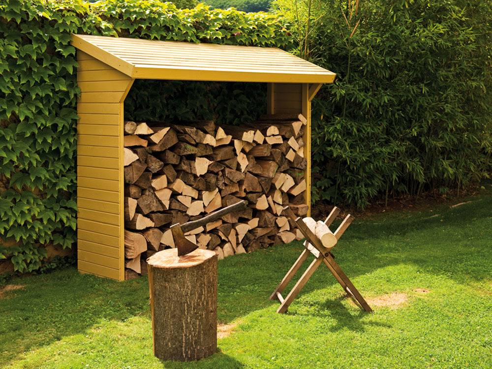 Habitat Et Jardin - Abri Bûches - 1.58 M² - 2.20 X 0.69 X 1.83 M - 2 Stéres -habitat Et Jardin - Imagen 2