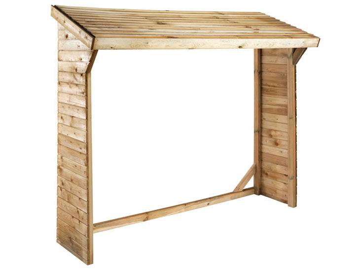 Habitat Et Jardin - Abri Bûches - 1.58 M² - 2.20 X 0.69 X 1.83 M - 2 Stéres -habitat Et Jardin - Imagen 1