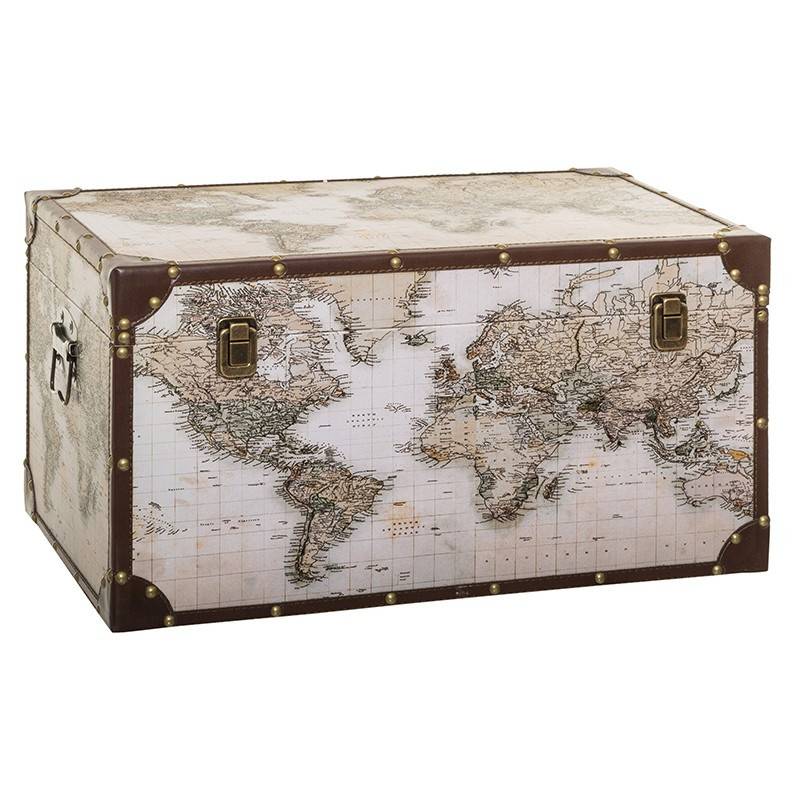 Atmosphera - Malles mappemonde - Lot de 4 - Atmosphera - Image 2