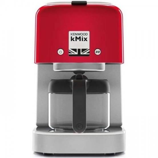 Machine a Cafe - Cafetiere Electrique filtre kMix - KENWOOD - COX750RD - 1200 W - Rouge - 8 tasses - Sélecteur d'arôme - Image 1