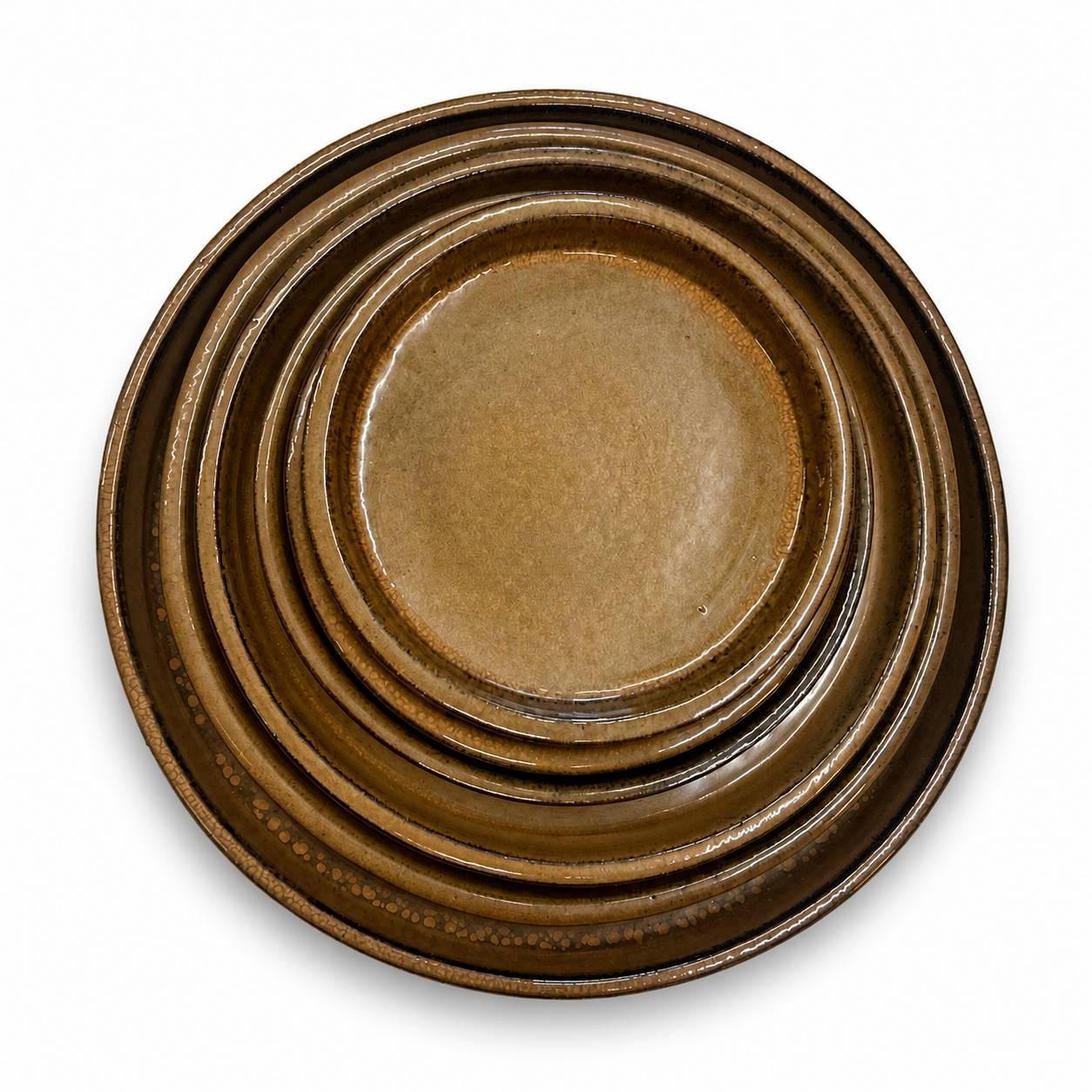 Provencelia - Soucoupe ronde 21cm miel ambré - Image 2