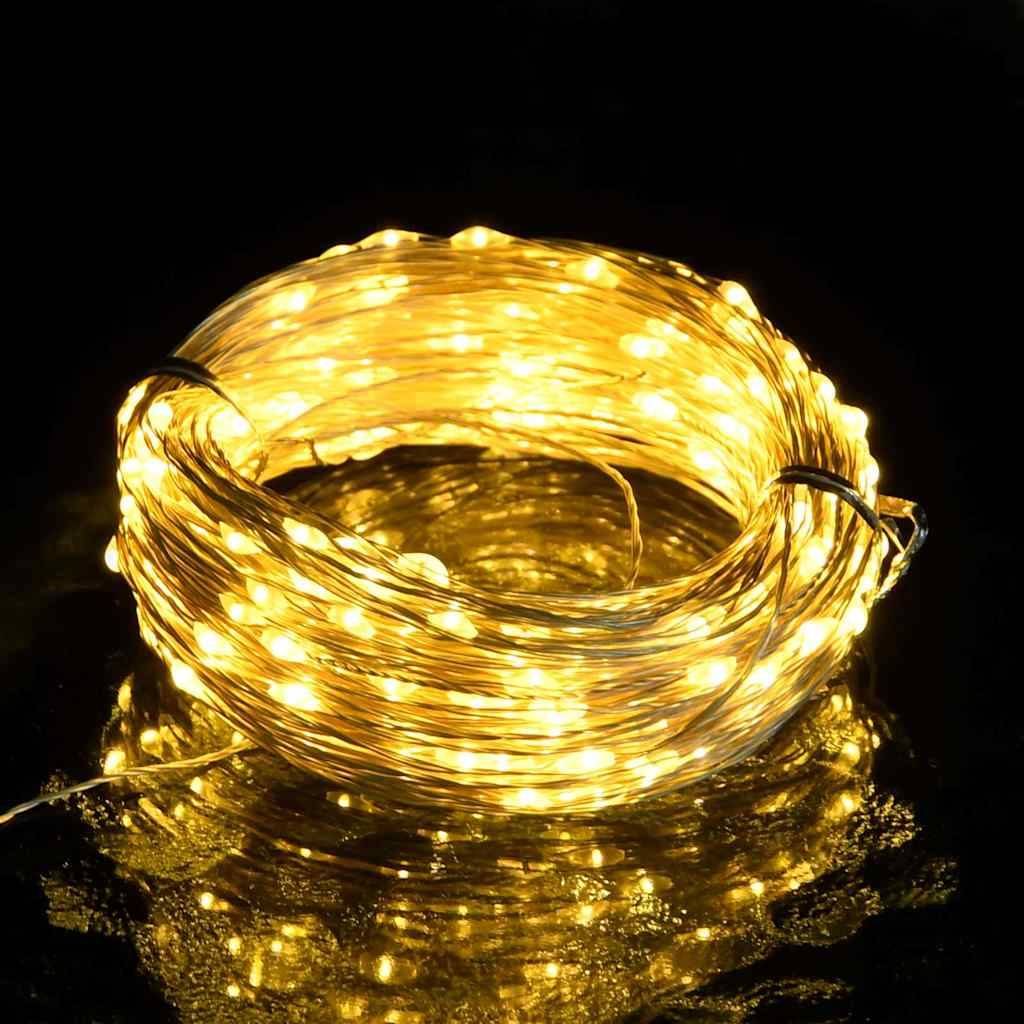 Vidaxl - Guirlande LED avec 150 LED Blanc chaud 15 m vidaXL 330048 - Image 1