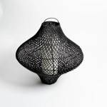 Suspension en rotin noir - 50 cm - Image 1