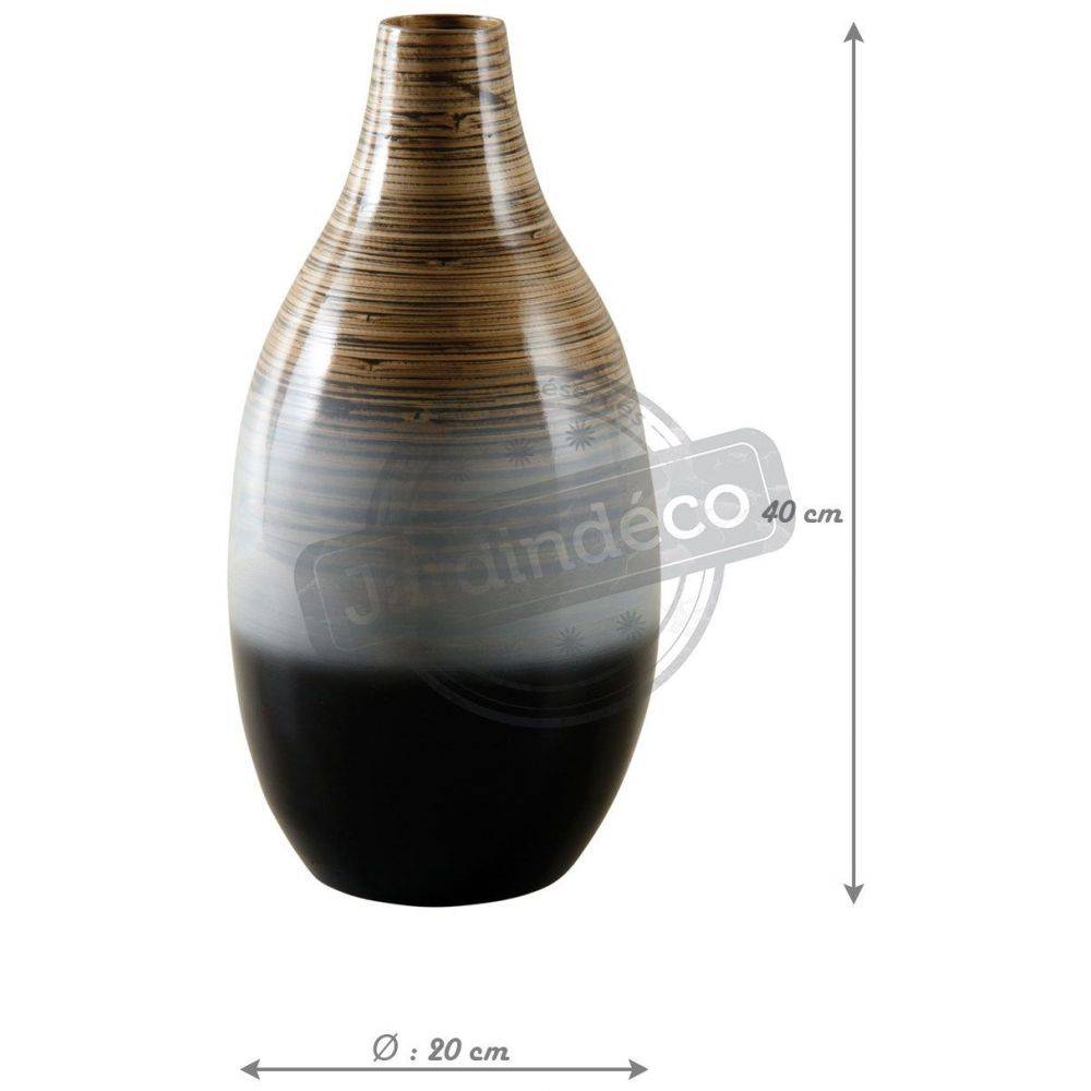 Aubry Gaspard - Vase bambou laqué - Imagen 3