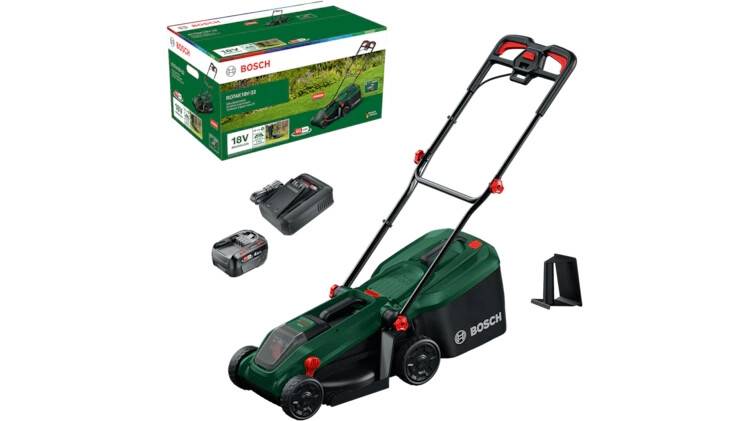 Bosch - Tondeuse à gazon sans fil ROTAK18V-32 - BOSCH - avec 1 batterie 4,0 Ah - chargeur - 06008B9P00