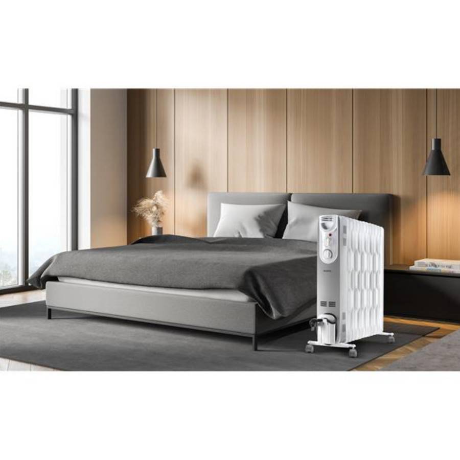 Supra - Radiateur à bain d'huile 2500w blanc ORSO2500 Supra - Imagen 3