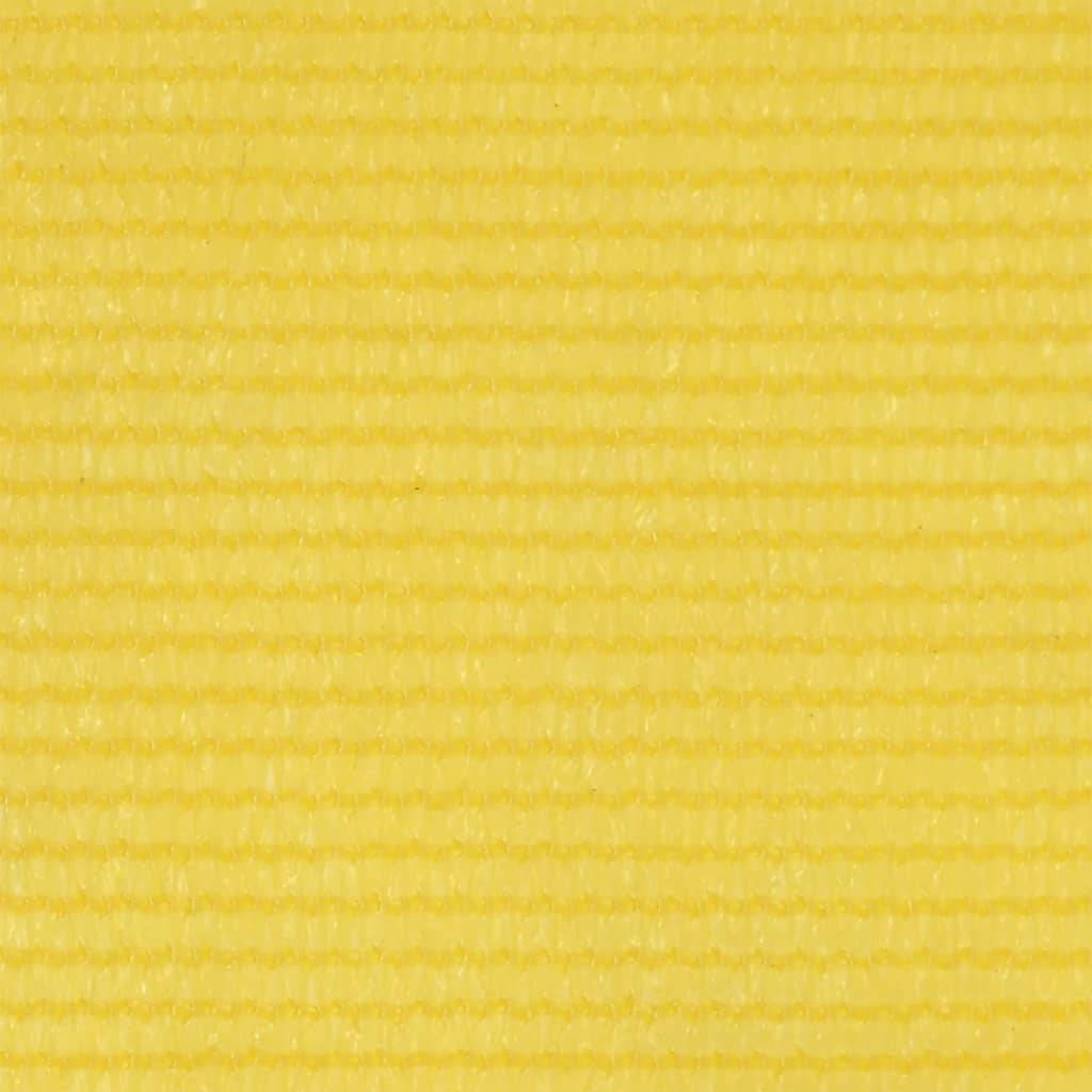 Helloshop26 - Écran de balcon brise pare vue protection confidentialité 90 x 300 cm PEHD jaune - Imagen 3