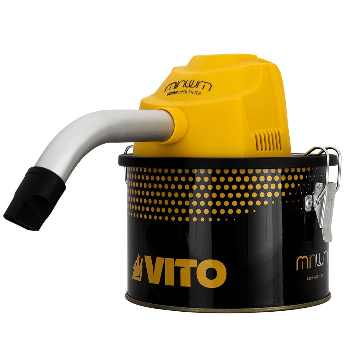 Aspirateur de cendres 800W Cuve 4 Litres + 2 Filtres HEPA VITO - Image 5