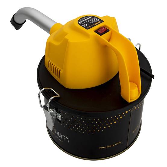 Aspirateur de cendres 800W Cuve 4 Litres + 2 Filtres HEPA VITO - Image 9