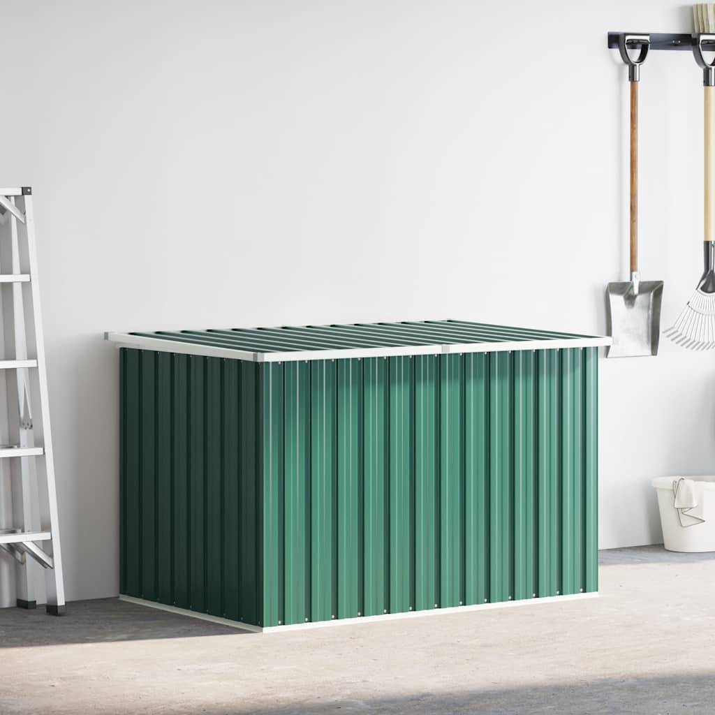 Coffre de Rangement XXXL Acier Galvanisé Très Grande Capacité pour Jardin Vert 171x99x93 cm – ComfortXL Outdoor Living - Image 3