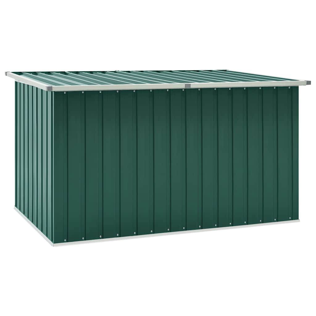 Coffre de Rangement XXXL Acier Galvanisé Très Grande Capacité pour Jardin Vert 171x99x93 cm – ComfortXL Outdoor Living - Image 2