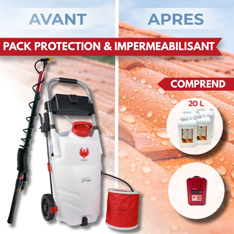 PRO SPRAYER EVO PHOENIX 1 BAT 5,10 OU 20L HYDRO'LEO + perche télescopique EVO 5.4 m - 20 L - Image 1