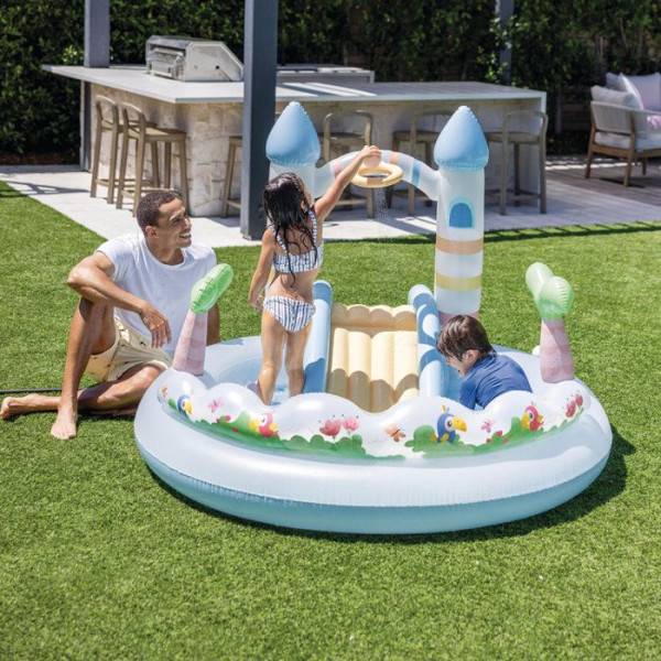 Intex - Aire de jeux chateau magique INTEX - A partir de 2 ans - 56148NP - Image 2