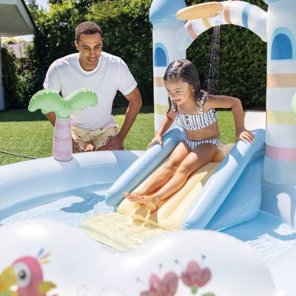 Intex - Aire de jeux chateau magique INTEX - A partir de 2 ans - 56148NP - Image 4