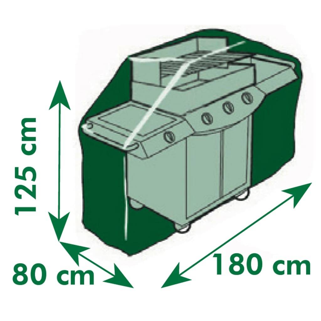 Housse de protection pour barbecue à gaz, Dimensions H125 x 180 x 80 cm - Imagen 4