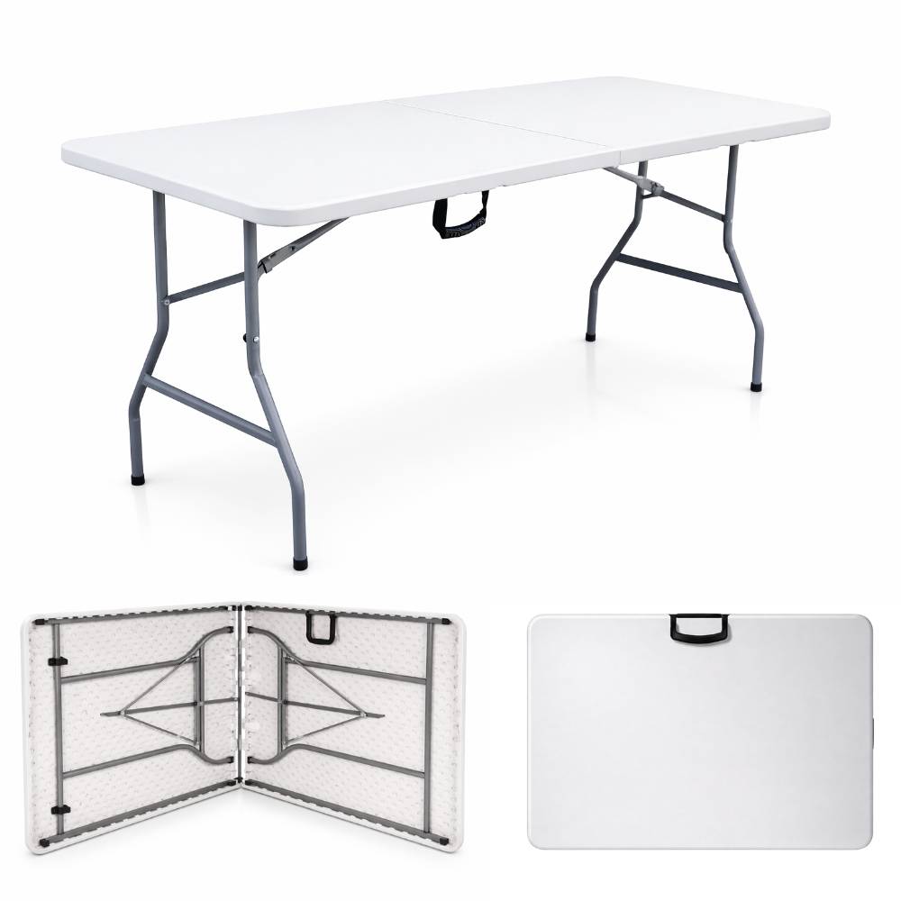 Table de jardin pliante 8 personnes 180cm