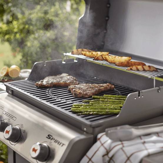 Weber - Grilles GBS en fonte d'acier émaillée pour barbecue Spirit 300 - Image 2